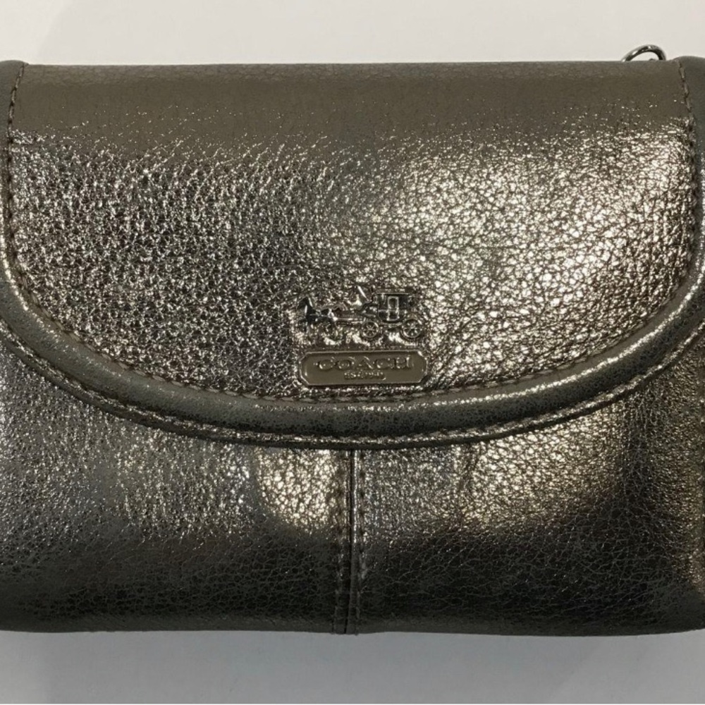 Metallic Coach Wallet